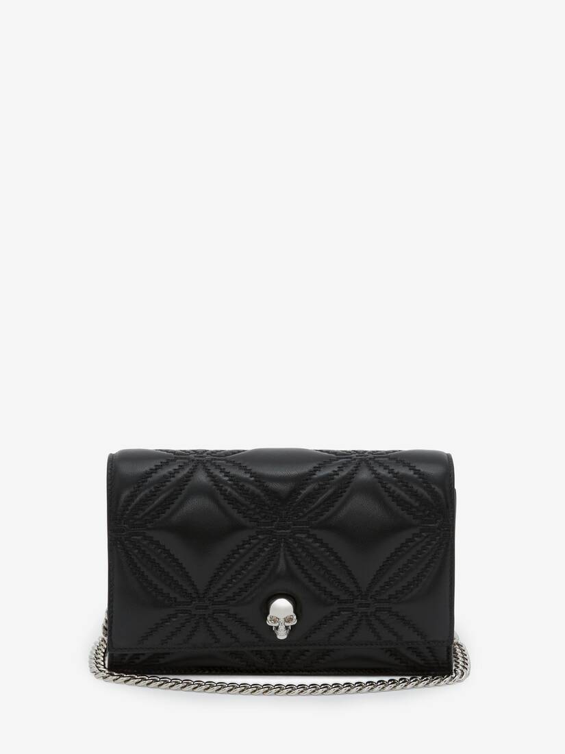 Bolsos Mini Alexander McQueen Small Skull Mujer - Negros - Mexico 036-NAHQUK